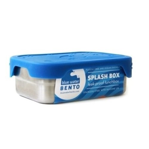 Blue Water Bento Edelstahl Lunchbox Eco Splash Box Auslaufsicher Blue Water Bento Edelstahl Lunchbox Eco Splash Box Auslaufsicher