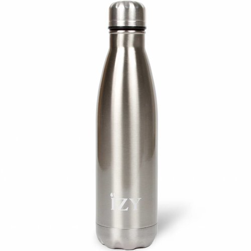 IZY RVS Drinkfles Thermosfles (500ml) - Chrome Silver IZY RVS Drinkfles Thermosfles (500ml) - Chrome Silver