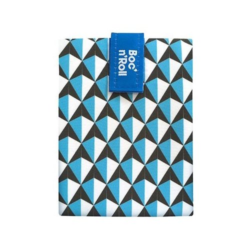 Roll'Eat Boc'n'Roll Foodwrap - Tiles Blue Roll'Eat Boc'n'Roll Foodwrap - Tiles Blue
