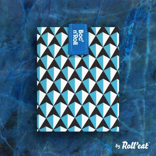 Roll'Eat Boc'n'Roll Foodwrap - Tiles Blue