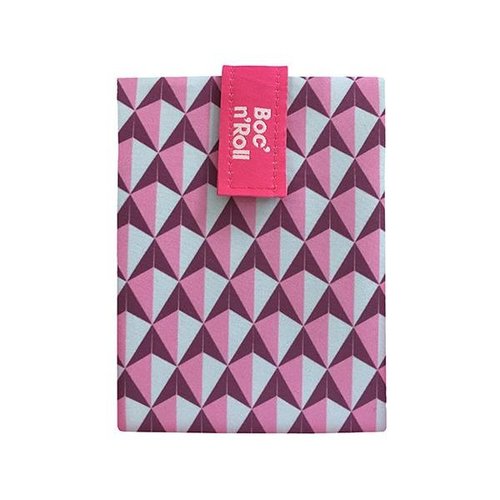 Roll'Eat Boc'n'Roll Foodwrap - Tiles Pink Roll'Eat Boc'n'Roll Foodwrap - Tiles Pink