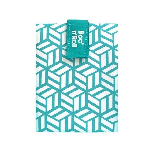 Roll'Eat Boc'n'Roll Foodwrap - Tiles Green Roll'Eat Boc'n'Roll Foodwrap - Tiles Green