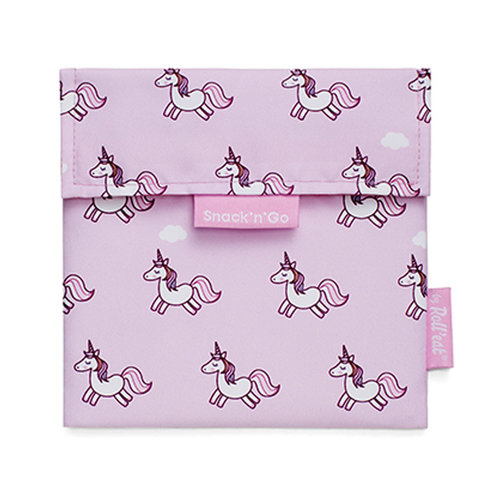 Roll'Eat Snack'n'Go Herbruikbaar Boterhamzakje - Unicorns Roll'Eat Snack'n'Go Herbruikbaar Boterhamzakje - Unicorns