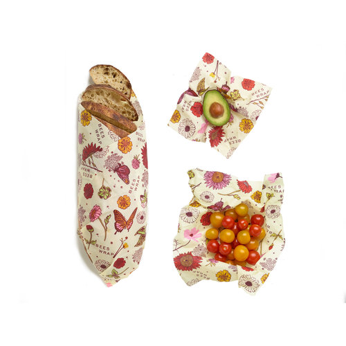 Bee's Wrap Vegan Wrap (S/M/L) - Meadow Magic Bee's Wrap Vegan Wrap (S/M/L) - Meadow Magic