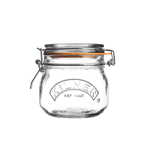 Kilner Glazen Voorraadpot met Beugelsluiting - 500ml Kilner Glazen Voorraadpot met Beugelsluiting - 500ml