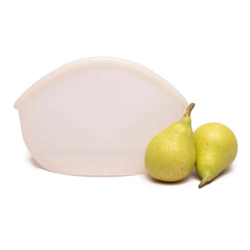 Food Huggers Herbruikbare Siliconen Zak 900ml - Champagne Frost Food Huggers Herbruikbare Siliconen Zak 900ml - Champagne Frost