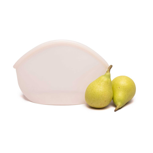 Food Huggers Herbruikbare Siliconen Zak 900ml - Clear Food Huggers Herbruikbare Siliconen Zak 900ml - Clear