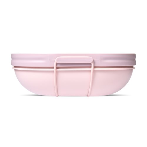 Hip Saladeschaal met Deksel 1,1L Recycled Plastic - Roze Hip Saladeschaal met Deksel 1,1L Recycled Plastic - Roze