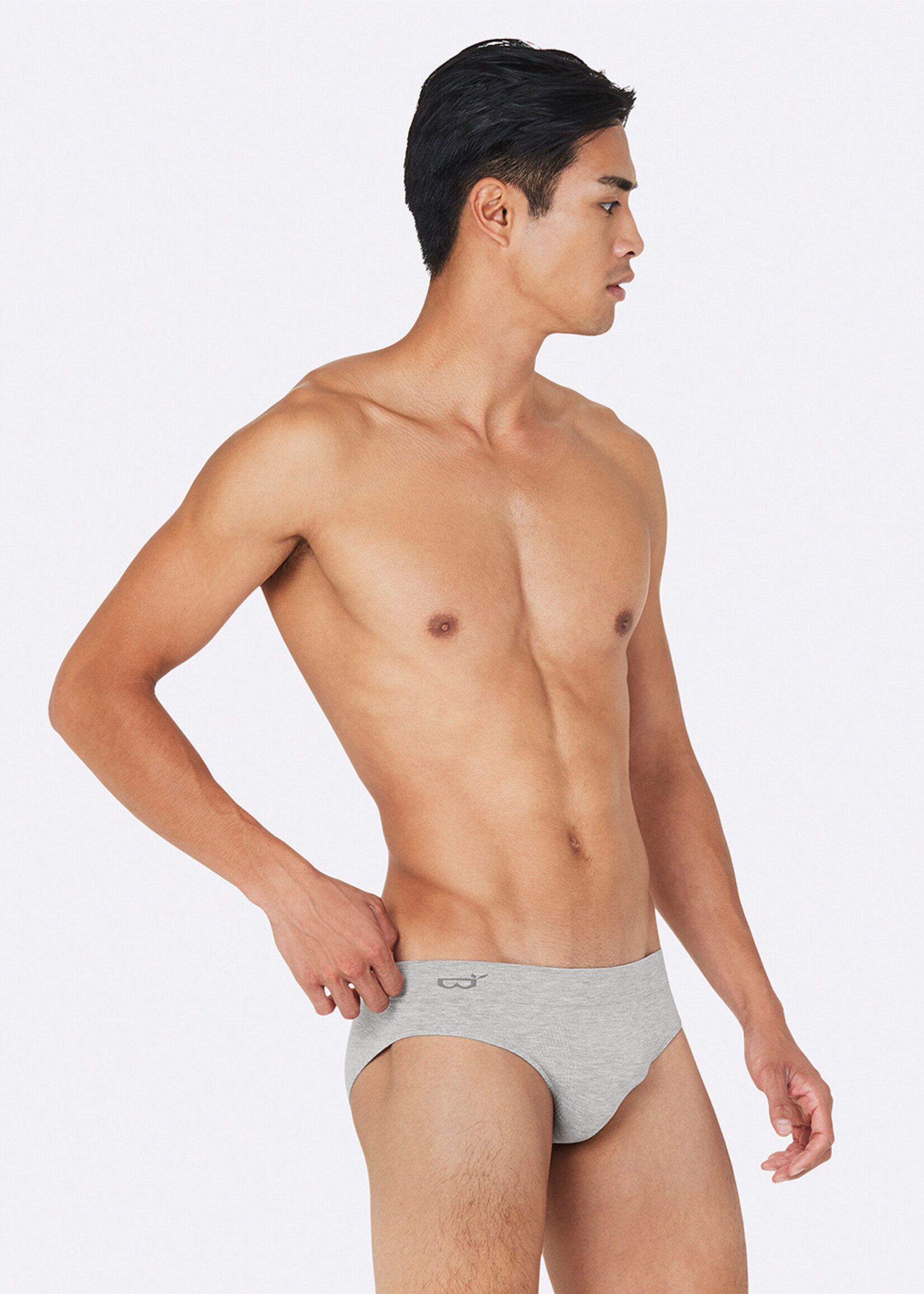 Boody Bamboo Men Briefs - Grey - Shalimo