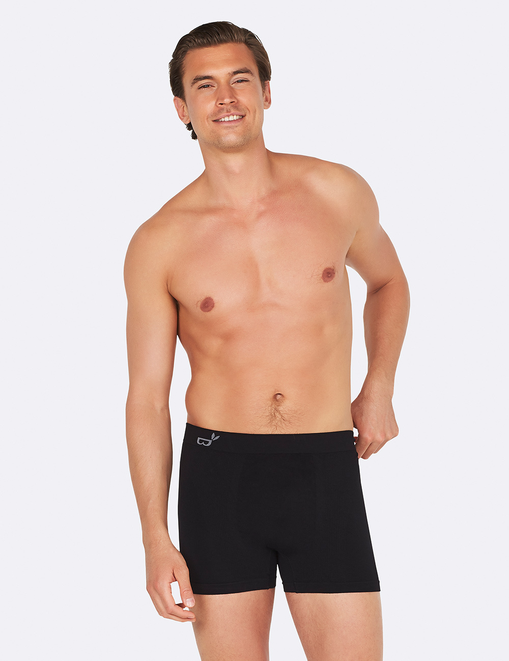 Boody Bamboo Men Boxers- Black - Shalimo