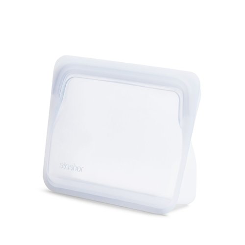 Stasher Silicone Bag Stand Up Mini 830ml - Clear Stasher Silicone Bag Stand Up Mini 830ml - Clear