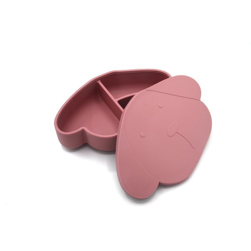 The Cotton Cloud Siliconen Lunchbox - Wild Rose The Cotton Cloud Siliconen Lunchbox - Wild Rose