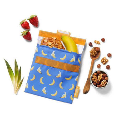 Roll'Eat Snack'n'Go Wiederverwendbare Sandwich-Tasche - Früchte Banane Roll'Eat Snack'n'Go Wiederverwendbare Sandwich-Tasche - Früchte Banane
