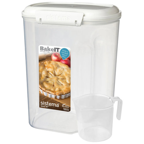 Sistema Bake It Voorraaddoos & Maatbeker - 3.25L Sistema Bake It Voorraaddoos & Maatbeker - 3.25L