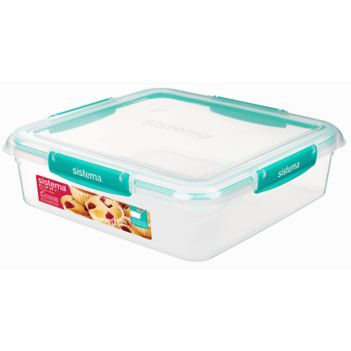 Sistema Klip it Vierkante Voorraaddoos - 3.5L Sistema Klip it Vierkante Voorraaddoos - 3.5L