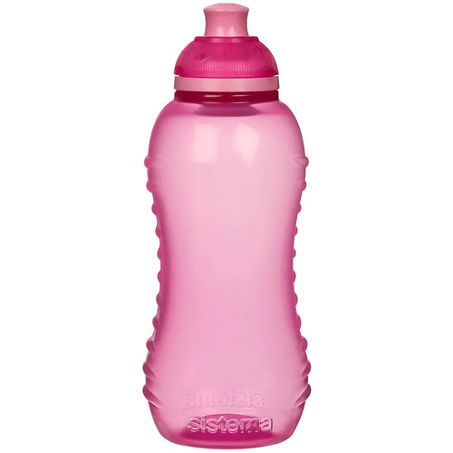 Sistema Drink Bottle Twist 'n' Sip 330ml - Pink