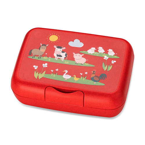 Koziol Bio Circulair Candy L Lunchbox - Farm Koziol Bio Circulair Candy L Lunchbox - Farm