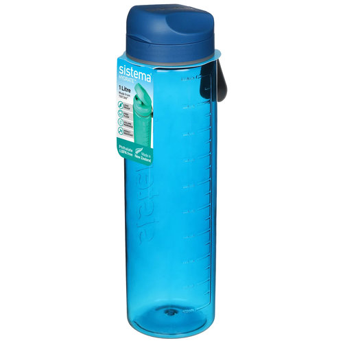 Sistema Trinkflasche Tritan 1l - Blau Sistema Trinkflasche Tritan 1l - Blau