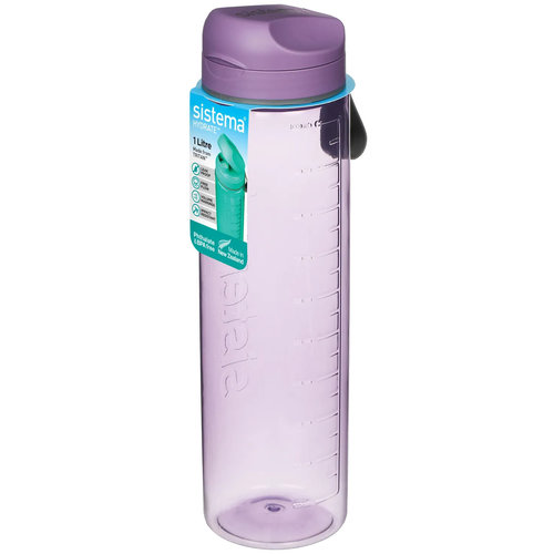 Sistema Drinkfles Tritan 1l - Paars Sistema Drinkfles Tritan 1l - Paars