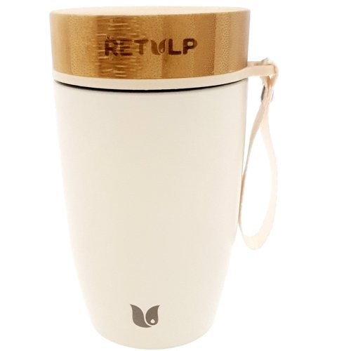 Retulp RVS Big Mug Classic - Beige Retulp RVS Big Mug Classic - Beige