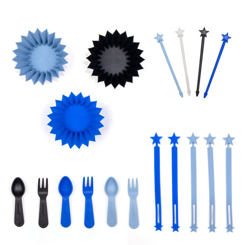 Lunchpunch Bento Set - Electric Blue Lunchpunch Bento Set - Electric Blue