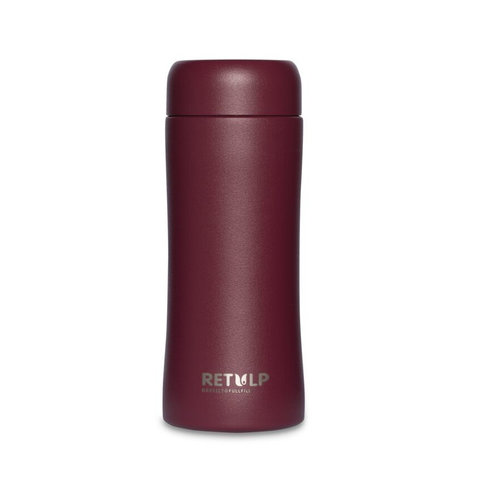 Retulp RVS Thermosbeker Met Theefilter- Ruby Red Retulp RVS Thermosbeker Met Theefilter- Ruby Red