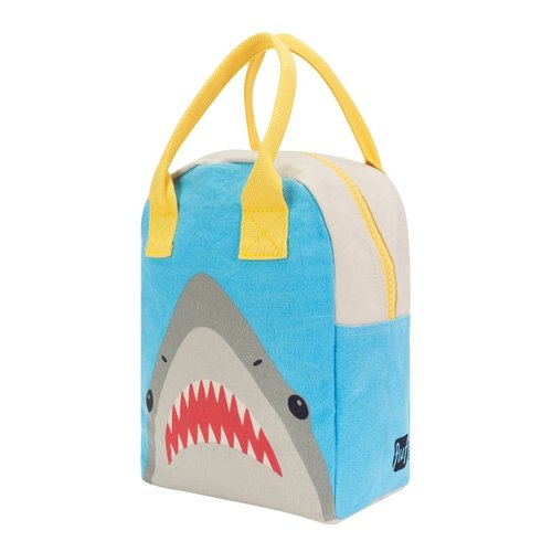 Fluf Eco Zipper Lunch Bag - Shark Fluf Eco Zipper Lunch Bag - Shark