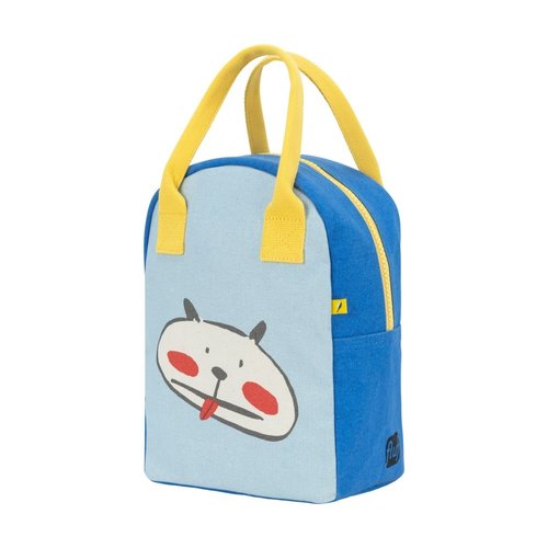 Fluf Eco Zipper Lunch Bag - Hond Fluf Eco Zipper Lunch Bag - Hond