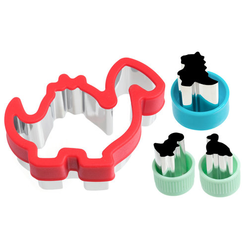 Lekkabox Uitsteekvorm - Dino Set Lekkabox Uitsteekvorm - Dino Set