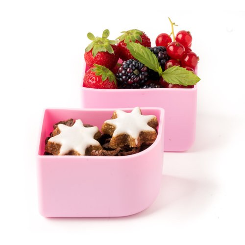 Lekkabox Bento Cups - Roze Lekkabox Bento Cups - Roze