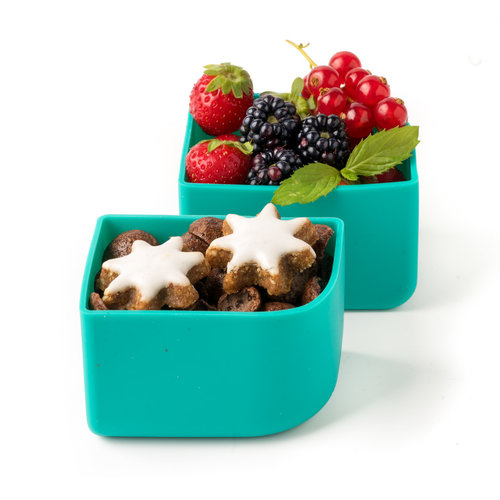 Lekkabox Bento Cups - Petrol Lekkabox Bento Cups - Petrol