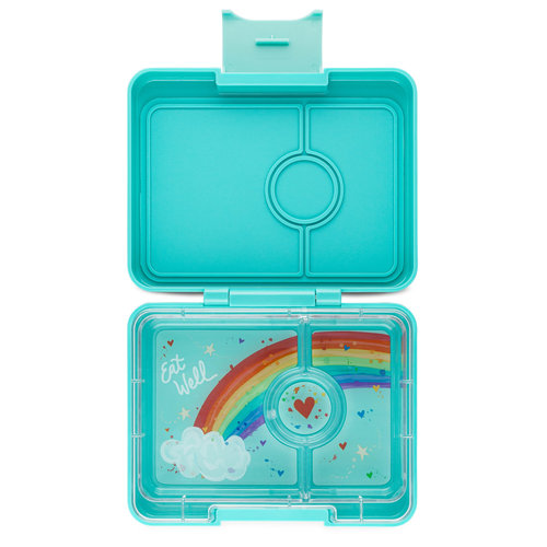 Yumbox Snack Box - Misty Aqua Yumbox Snack Box - Misty Aqua
