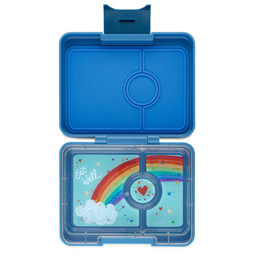 Yumbox Snack Box - Sky Blue / Clouds Yumbox Snack Box - Sky Blue / Clouds