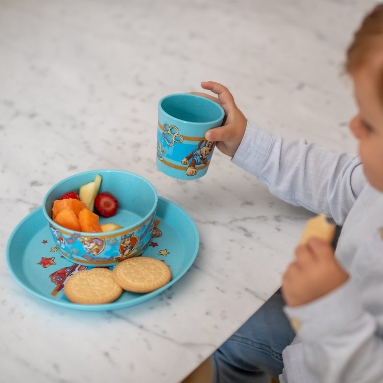 Children's Patrol Plate Cup Set