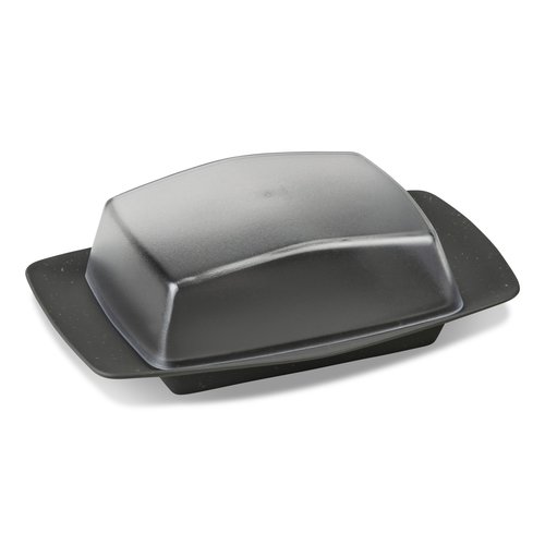 Koziol Bio Circular Butter Dish - Grey Koziol Bio Circular Butter Dish - Grey