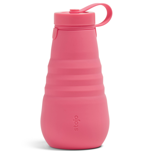 Stojo Opvouwbare Drinkfles 590ml - Peony Stojo Opvouwbare Drinkfles 590ml - Peony