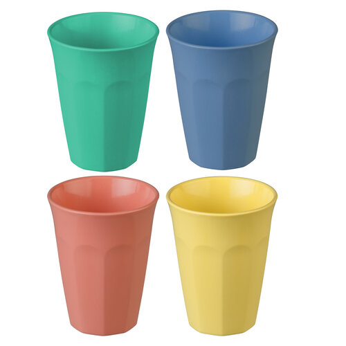 Koziol Bio Circulair Set Bekers Nora 300ml Koziol Bio Circulair Set Bekers Nora 300ml