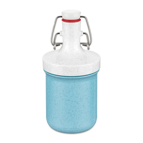 Koziol Bio Circulair Plopp To Go Mini Drinkfles 200ml - Blauw Koziol Bio Circulair Plopp To Go Mini Drinkfles 200ml - Blauw
