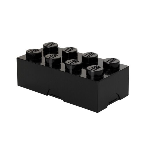 Lego Lunchbox Brick 8 - Black Lego Lunchbox Brick 8 - Black