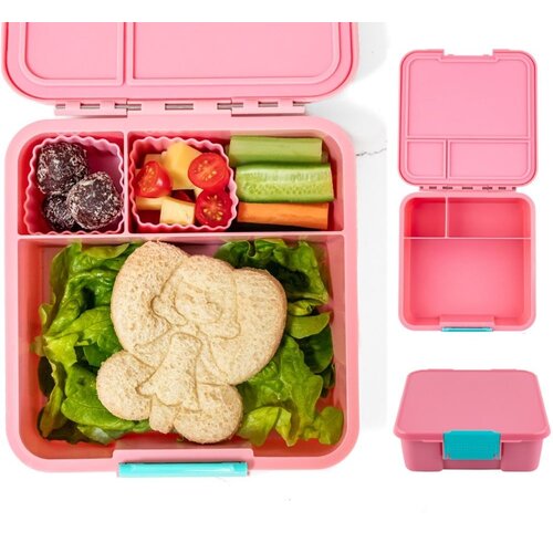 Little Lunchbox Co Bento Three - Strawberry Little Lunchbox Co Bento Three - Strawberry