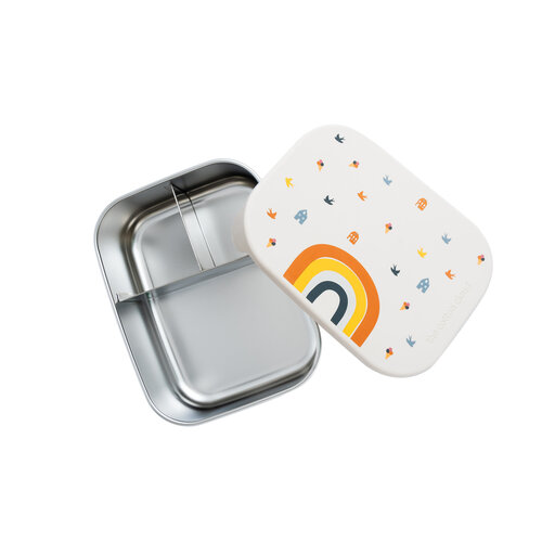 The Cotton Cloud RVS Lunchbox - Rainbow The Cotton Cloud RVS Lunchbox - Rainbow