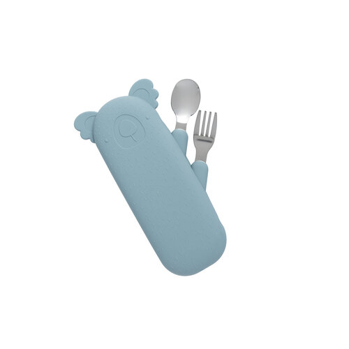 The Cotton Cloud Zoe The Koala Bestekset/Case - Jade The Cotton Cloud Zoe The Koala Bestekset/Case - Jade