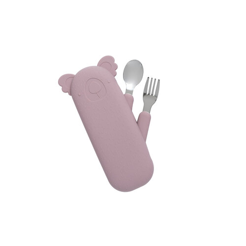 The Cotton Cloud Zoe The Koala Bestekset/Case - Pink The Cotton Cloud Zoe The Koala Bestekset/Case - Pink