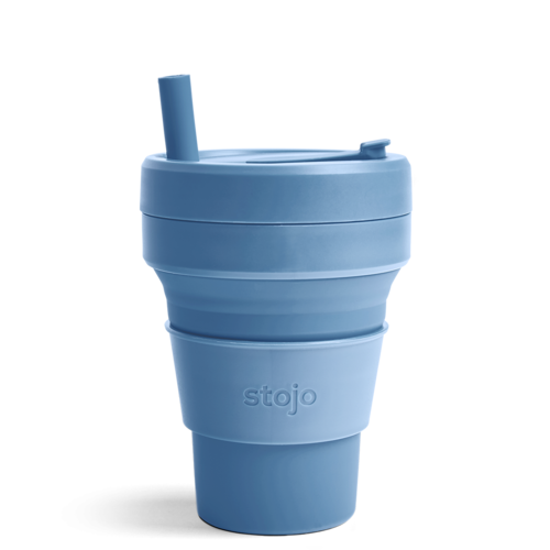 Stojo Opvouwbare Junior Beker 250ml - Steel Stojo Opvouwbare Junior Beker 250ml - Steel