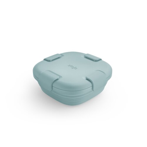 Stojo Opvouwbare Siliconen Lunchbox 700ml - Aquamarine Stojo Opvouwbare Siliconen Lunchbox 700ml - Aquamarine