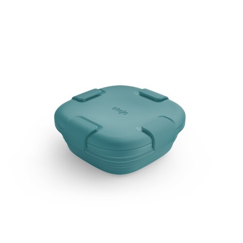 Stojo Opvouwbare Siliconen Lunchbox 700ml - Eucalyptus Stojo Opvouwbare Siliconen Lunchbox 700ml - Eucalyptus