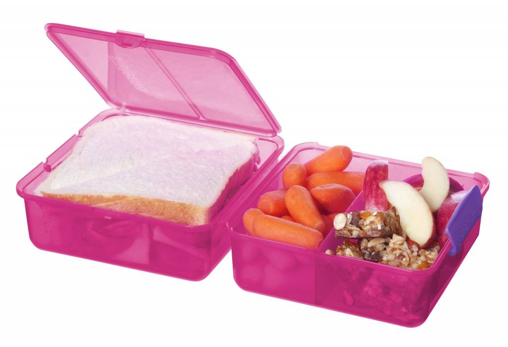 Sistema Lunchbox 'Cube' (1.4L) - Pink - Shalimo