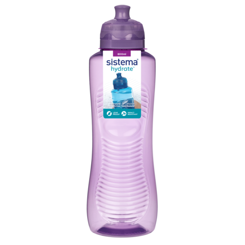 Sistema Drinkfles Gripper 800ml - Paars Sistema Drinkfles Gripper 800ml - Paars