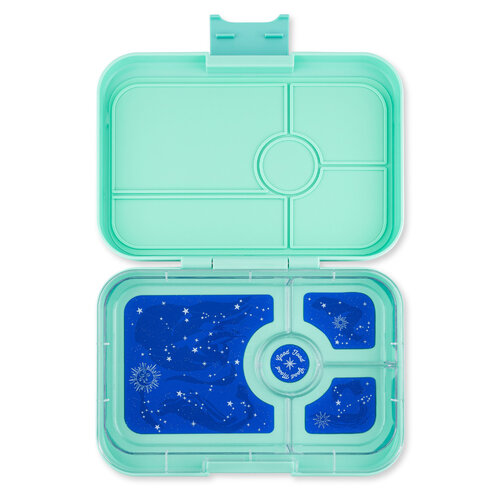 Yumbox Tapas XL Lunchbox 4 Vakken - Bali Aqua Yumbox Tapas XL Lunchbox 4 Vakken - Bali Aqua