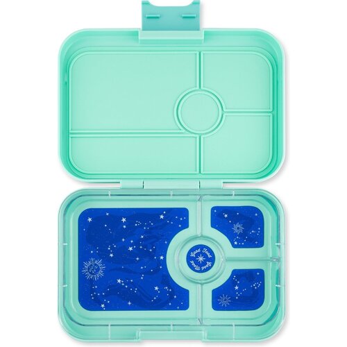 Yumbox Tapas XL Lunchbox 4 Vakken - Bali Aqua Yumbox Tapas XL Lunchbox 4 Vakken - Bali Aqua